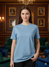 Classic Sky Blue Unisex T-Shirt – Casual Comfort Fit