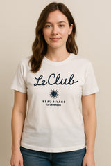 White Graphic Print T-Shirt