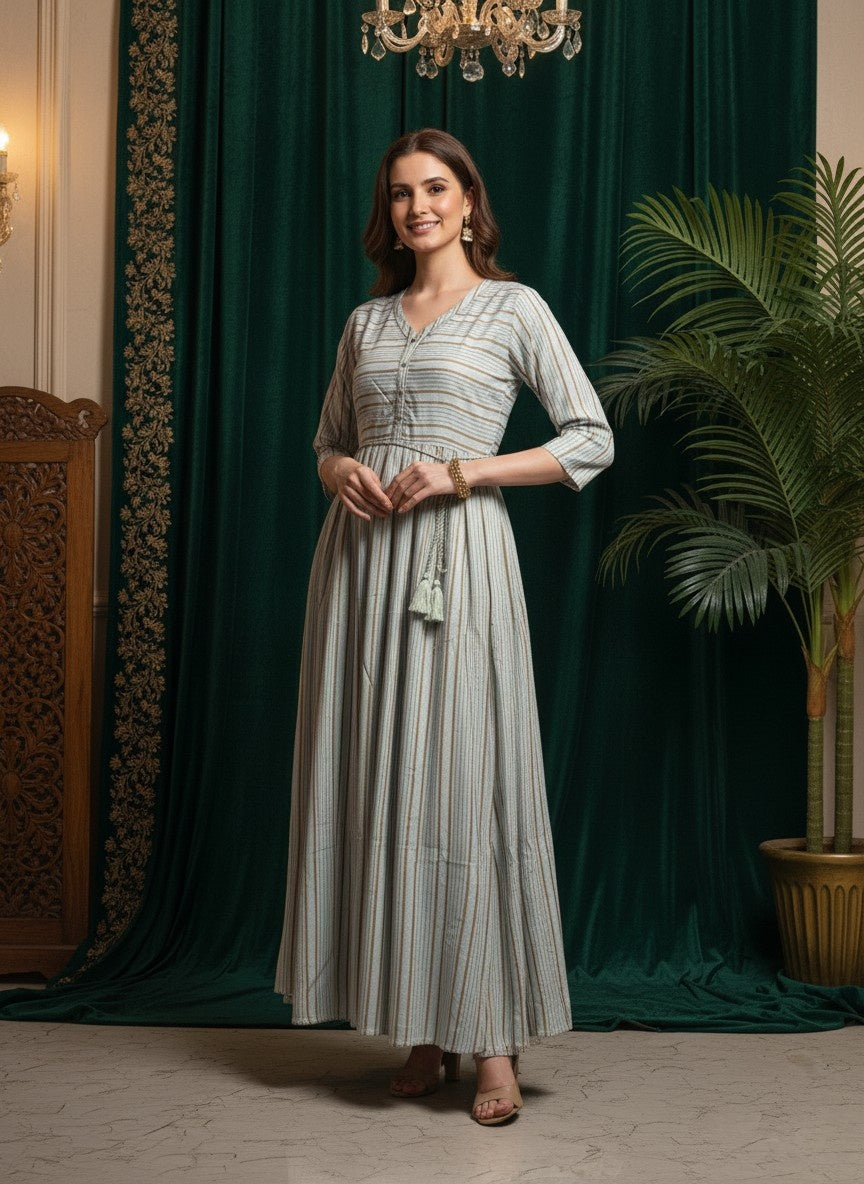Women’s Flowy Anarkali Kurta